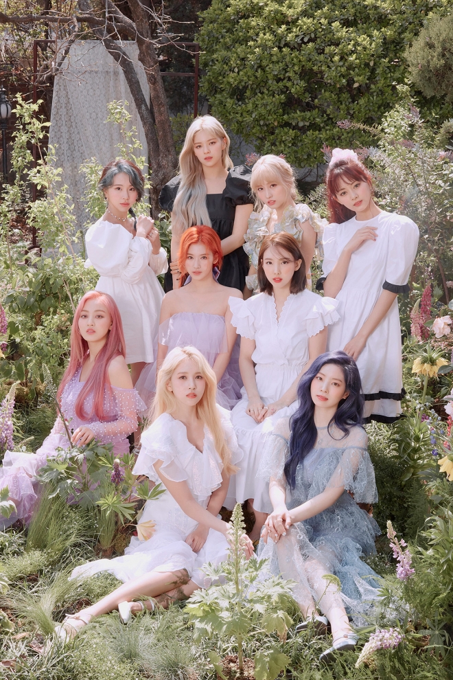 그룹 트와이스. JYP엔터테인먼트 제공
