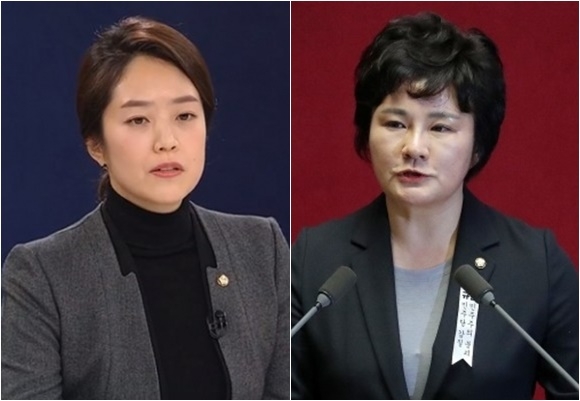 고민정 더불어민주당 의원 vs 조수진 국민의힘 의원