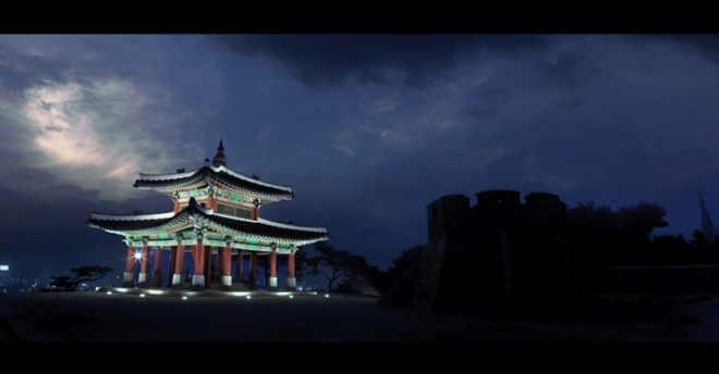 수원화성 영상. 문화재청 제공
