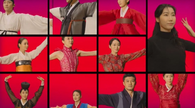 국립무용단 ‘무용영상: 희망의 기본”. 국립극장 제공