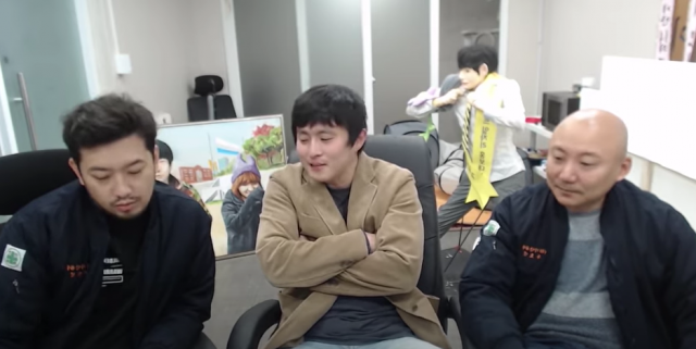 유튜브 침착맨에 출연한 기안84. 사진=유튜브 영상 캡처
