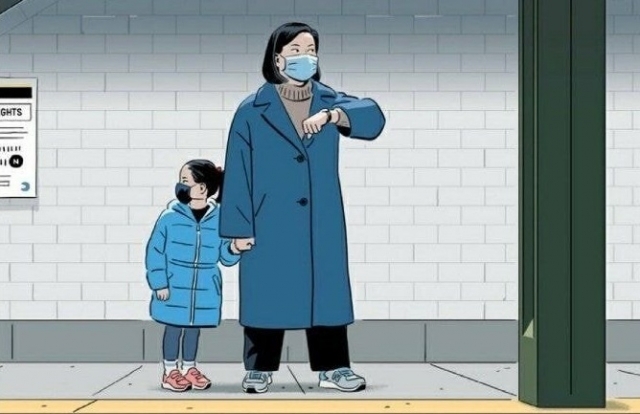 일러스트 작가 R.키쿠오존슨의 인스타그램 계정 캡처