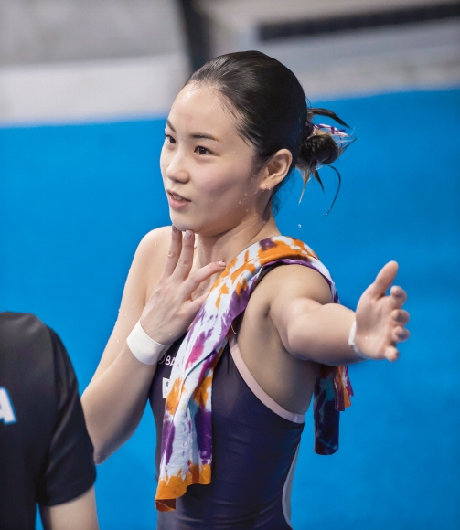 23일 개막하는 도쿄올림픽에서 대한민국 여성 선수들이 그 어느 때보다 열악한 환경 속에서도 승전보를 전할 것으로 기대되고 있다. 사진은 다이빙 대표 권하림. 도쿄 올림픽사진공동취재단