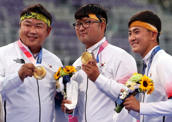 [올림픽] 금메달은 기념사진으로 남겨야지!