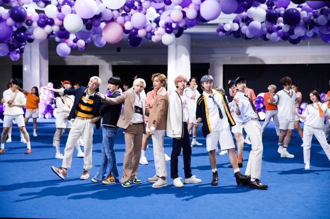 그룹 방탄소년단의 히트곡들도 2020 도쿄올림픽 현장에서 자주 나오고 있다. 빅히트 뮤직 제공
