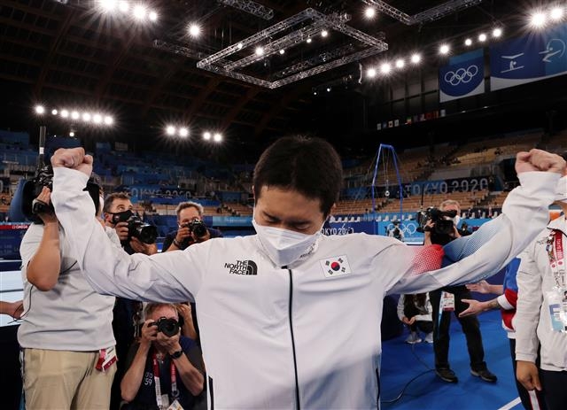 2일 일본 아리아케 체조경기장에서 열린 2020 도쿄올림픽...