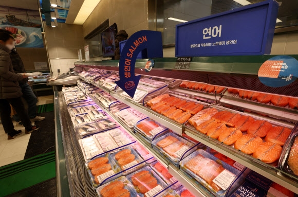 우크라 사태에 연어·킹크랩 몸값 ‘들썩’