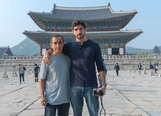 2019년 한국을 방문한 셰이크 함단 빈 무함마드 알막툼 두바이 왕세자