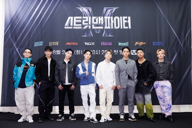 엠넷 ‘스트릿맨파이터’(’스맨파’) 크루 리더들. 엠넷 제공