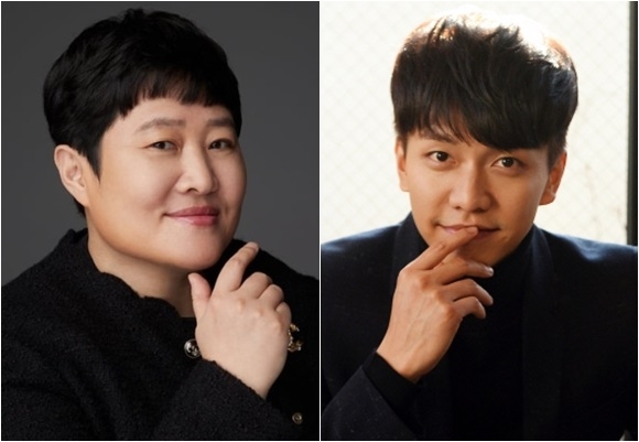 권진영 이승기. 후크 제공·서울신문DB