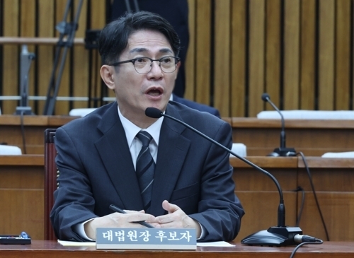 국회 인사청문회 나온 이균용 대법원장 후보자