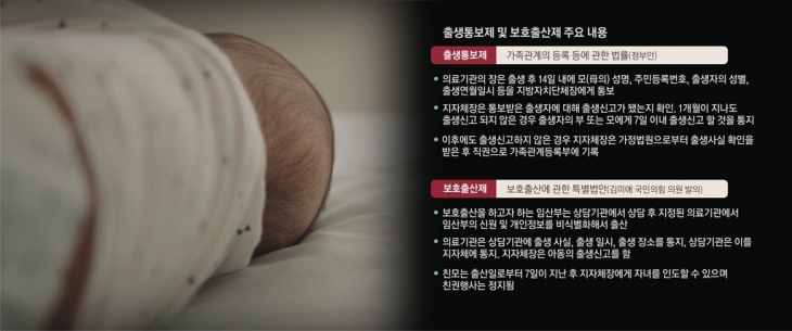 출생통보제와 보호출산제 주요 내용 서울신문 그래픽