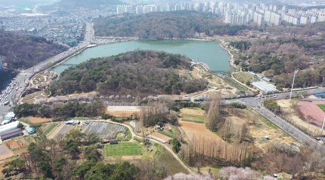 현재 중앙공원의 모습. 광주시 제공
