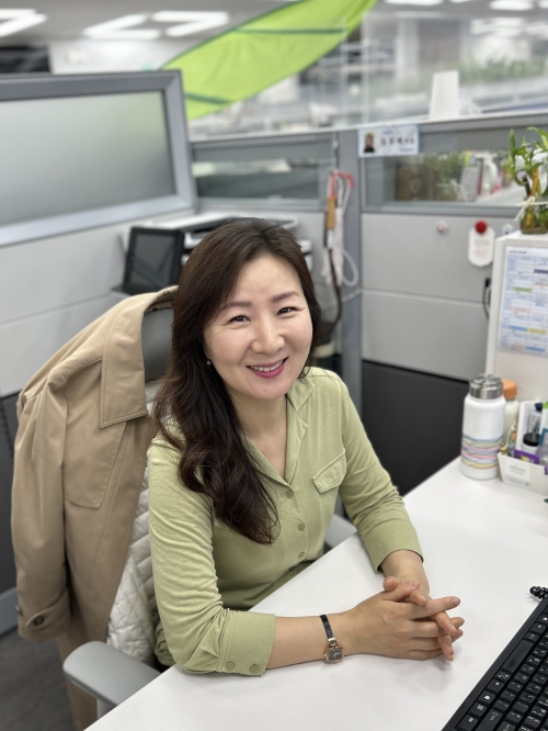 수어 상담사 김성애씨