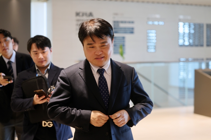 비대위 회의 참석하는 임현택