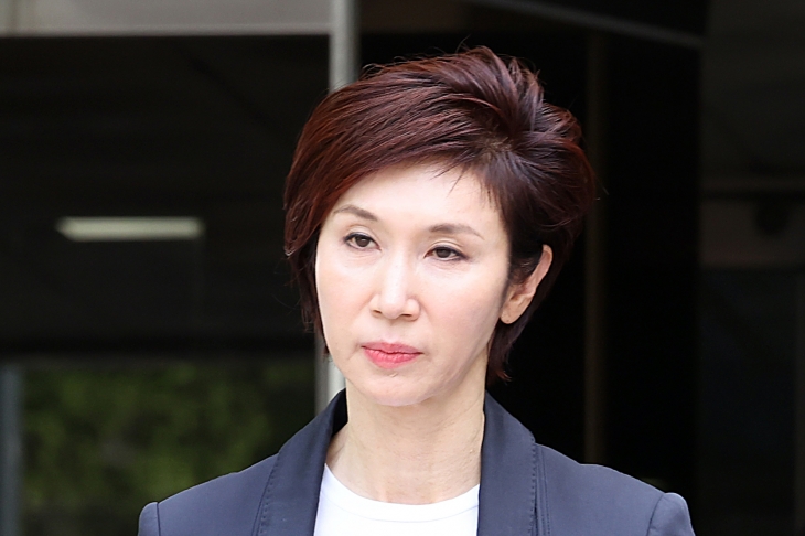 이혼 소송 항소심 2차 변론 마친 노소영 이혼 소송 항소심 2차 변론 마친 노소영