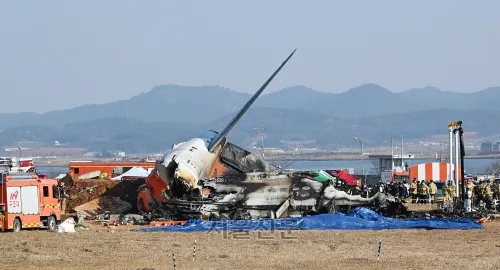 전남 무안국제공항에서 사고가 난 항공기. 서울신문 DB 전남 무안국제공항에서 사고가 난 항공기. 서울신문 DB