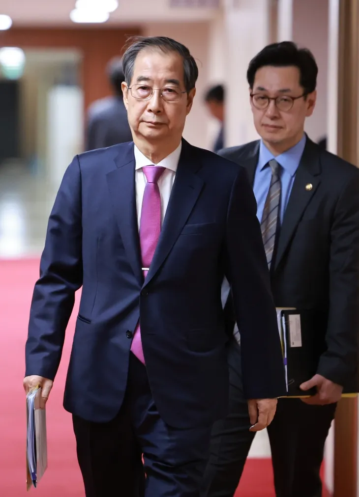 한덕수 대통령 권한대행 겸 국무총리. 연합뉴스 한덕수 대통령 권한대행 겸 국무총리. 연합뉴스