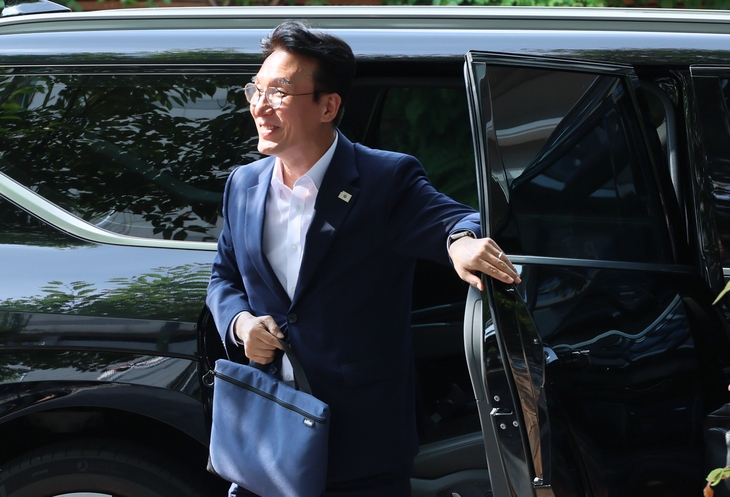 김민석 국무총리 후보자 출근