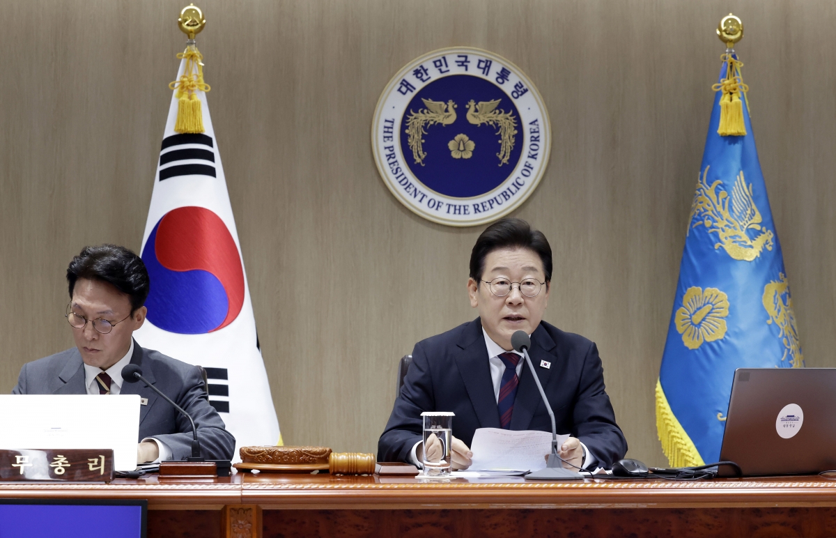 이재명 대통령 국무회의 발언