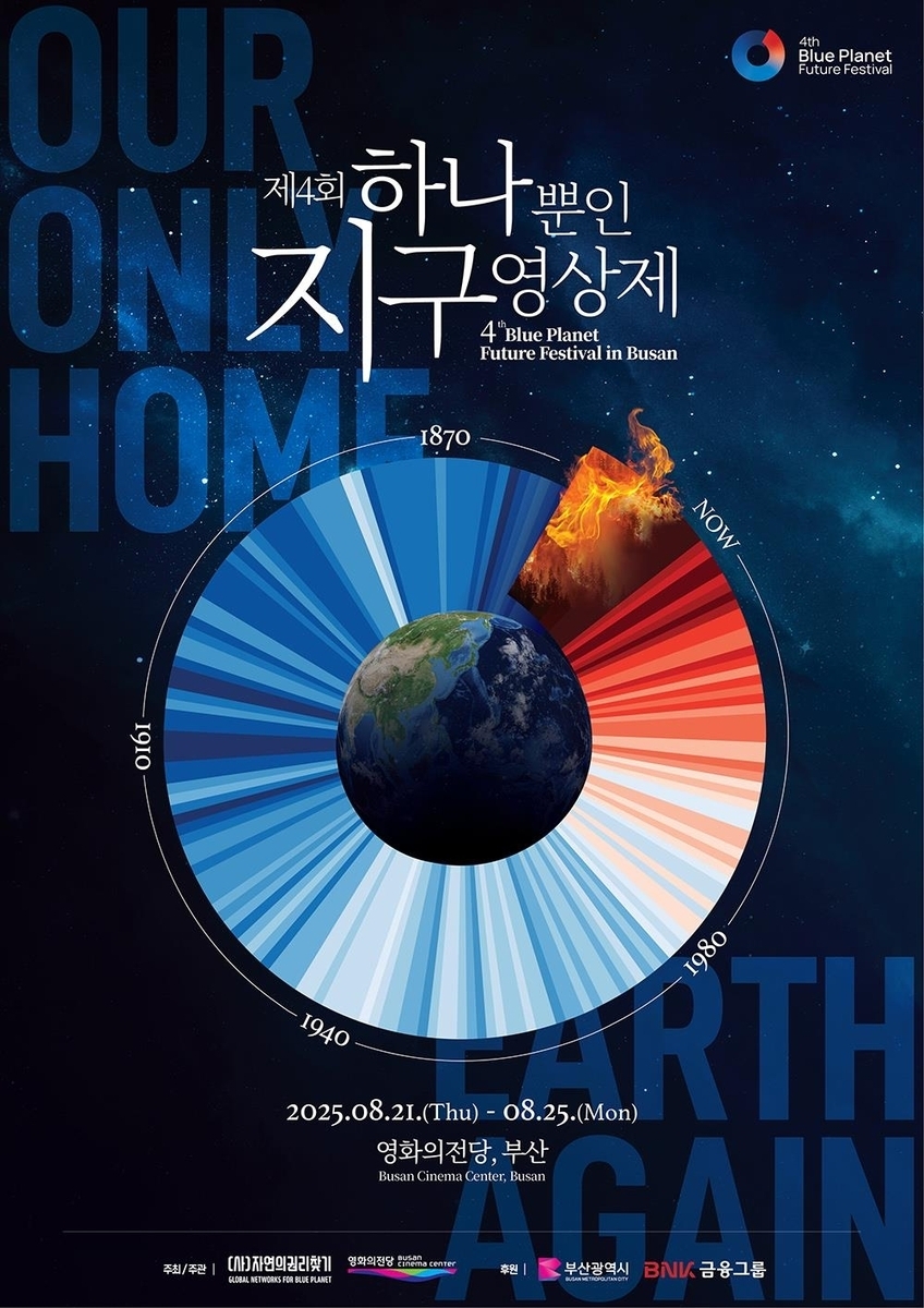 제4회 하나뿐인 지구영상제 공식 포스터.