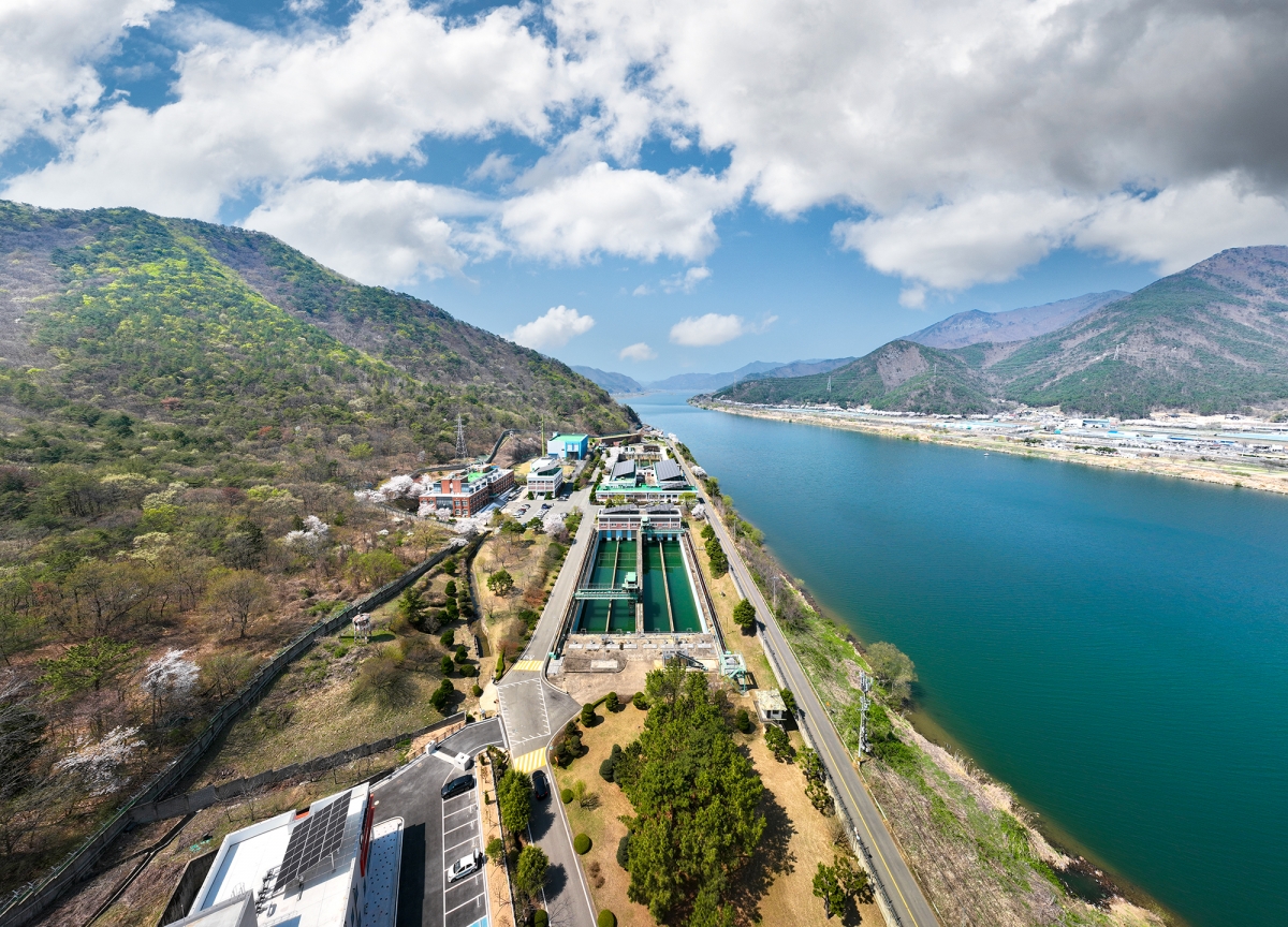 부산 매리취수장 전경 . 부산시제공