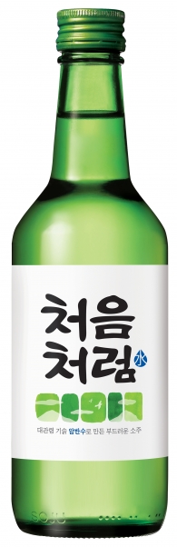 처음처럼 이미지. 롯데칠성음료 제공