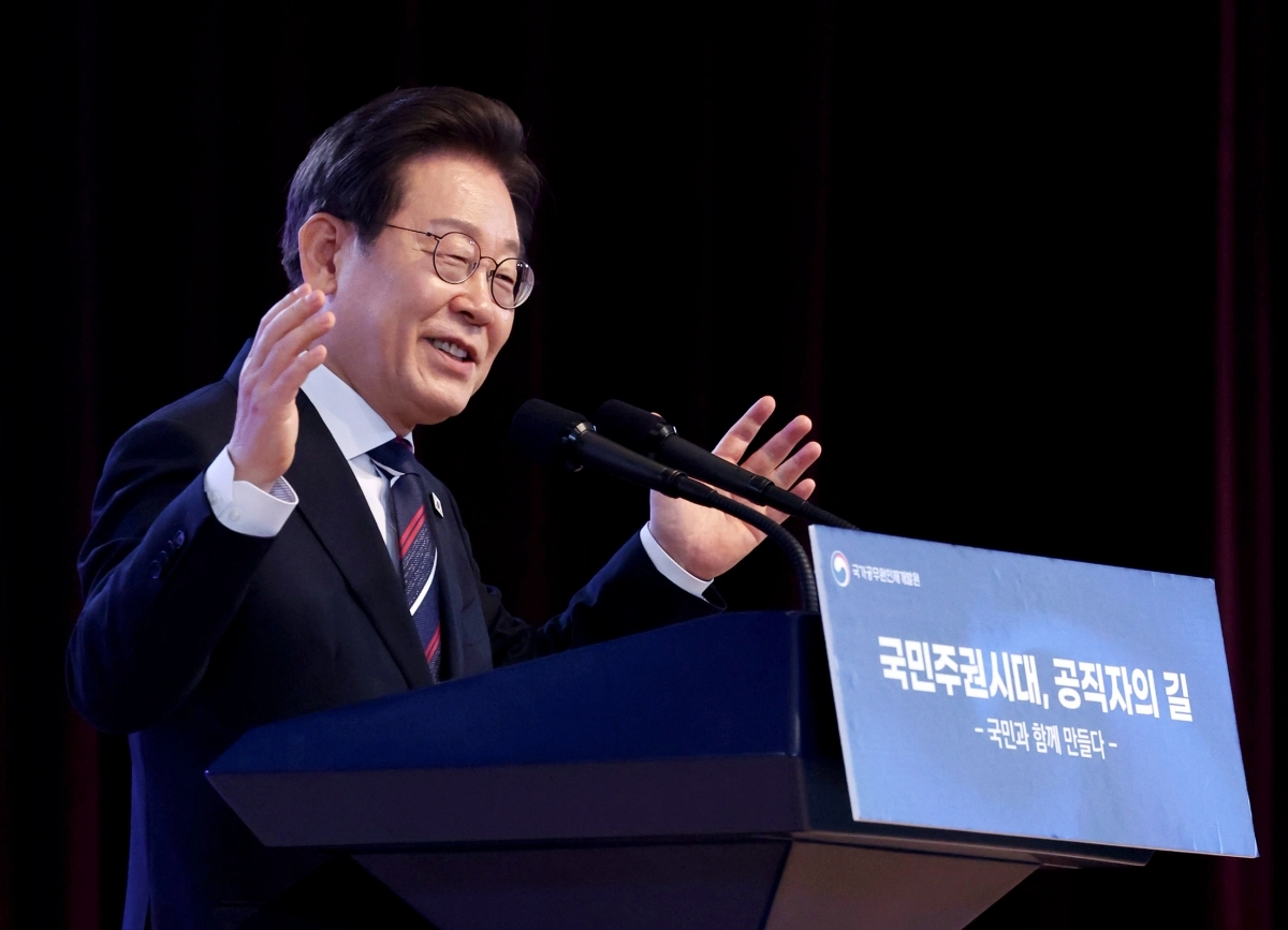 ‘공직자의 길’ 특강하는 이재명 대통령 ‘공직자의 길’ 특강하는 이재명 대통령