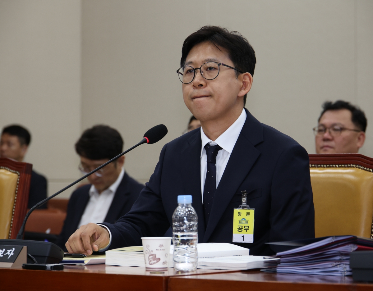 배경훈 과학기술정보통신부 장관 후보자가 14일 국회 인사청문회에서 질의를 받고 있다. 뉴시스
