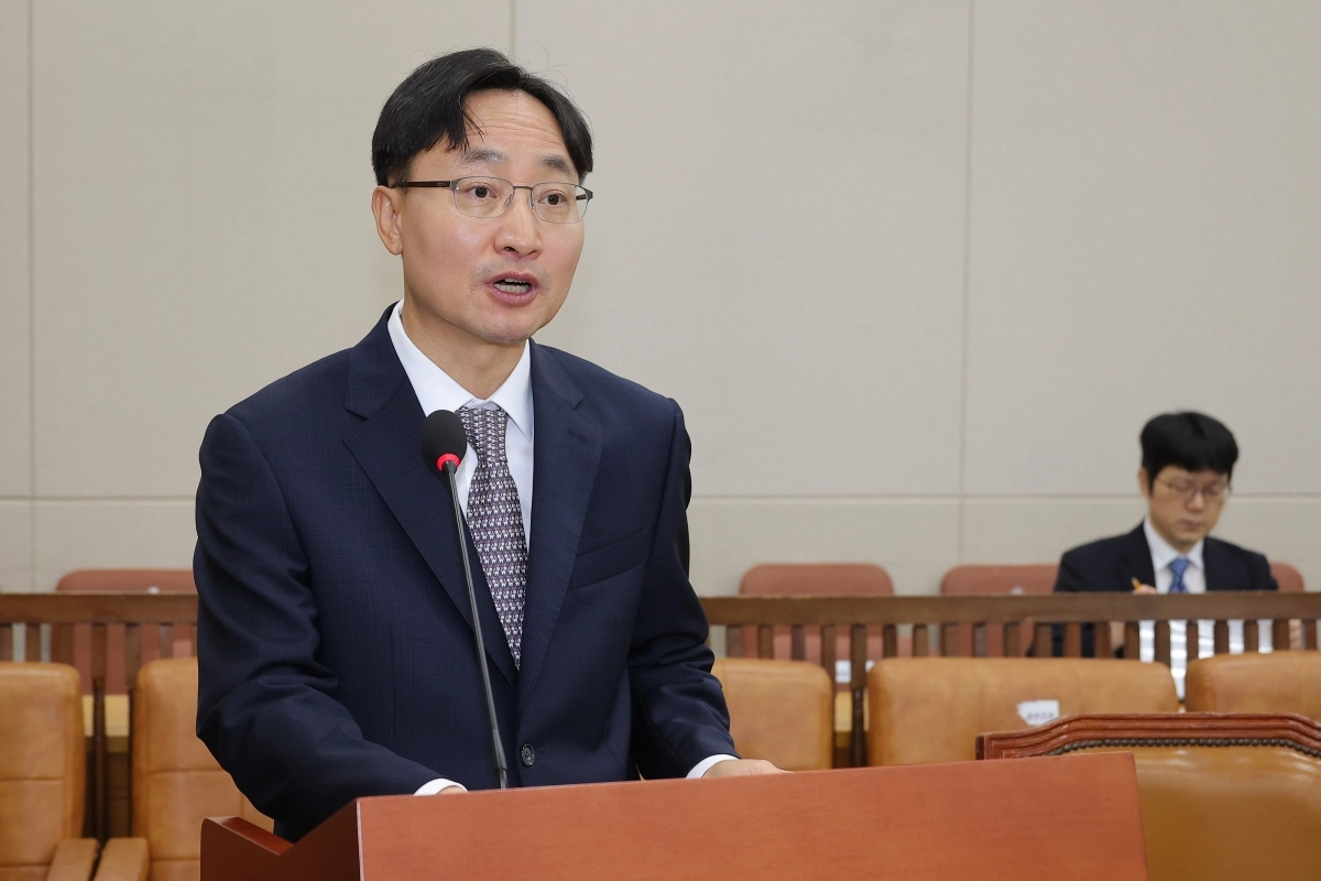 발언하는 임광현 국세청장 후보자 발언하는 임광현 국세청장 후보자